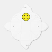 Retro Face Yellow Neem de verpakking uit Bedankdoosjes (Uitgevouwen)