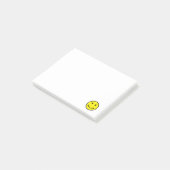 Retro Face Yellow Smile Post-it® notes (Schuin)