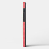 Retro faded rode cirkels patroon Hoesje-Mate iPhon Case-Mate iPhone Case (Achterkant / Links)