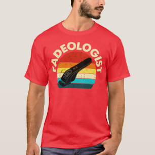 Retro Fadeoloog Barber Barbershop T-shirt