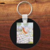 Retro Fairy De Grote Herfst Humpty Dumpty 1 Sleutelhanger (Voorkant)