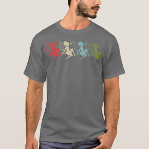 Retro Fairy Fairy Silhouette Pegasus Anima T-shirt
