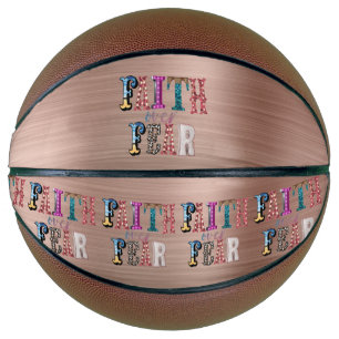 Retro Faith over angst Basketbal