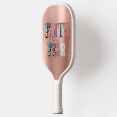 Retro Faith over angst Pickleball Paddle (Links)