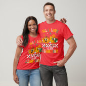 Retro Fall in Love with Learning Autumn Leaf Pumpk T-shirt (Unisex)