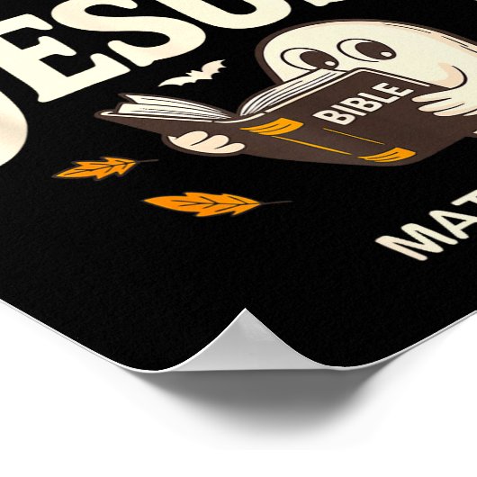 Retro Fall Religious Bible Matthew Are You Fall-o- Poster (Hoek)