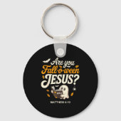 Retro Fall Religious Bible Matthew Are You Fall-o- Sleutelhanger (Voorkant)