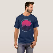 Retro Familie Road Trip Custom T-shirt (Voorkant volledig)