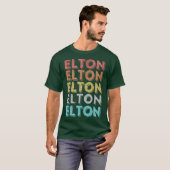 Retro familie t-shirt (Voorkant volledig)