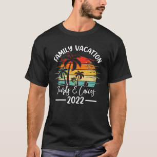 Retro  familievakantie 2022 Turks T-shirt