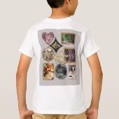 Retro Family 8 Photo Collage CUSTOM T-shirt (Achterkant)