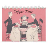 Retro Family Agenda Kalender (Hoes)