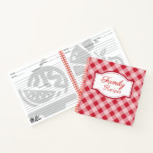 Retro Family Recipe Notitieboek (Binnen)