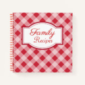 Retro Family Recipe Notitieboek (Voorkant)