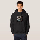 Retro Fantasy Dragon 1 Hoodie (Voorkant volledig)
