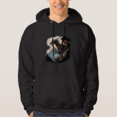 Retro Fantasy Dragon 1 Hoodie (Voorkant)