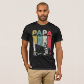 Retro Farmer Pasta Tractors Farmer T-shirt (Voorkant volledig)