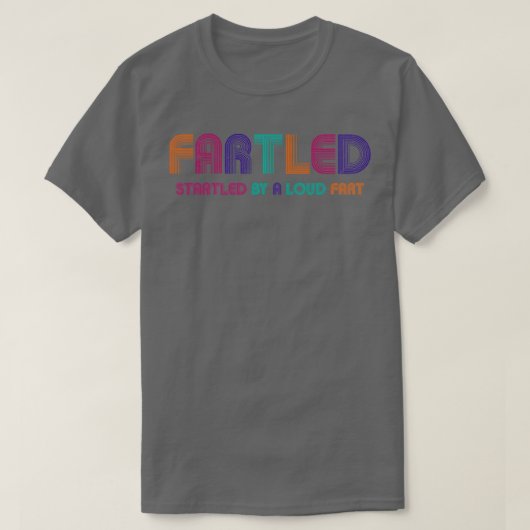  Retro Fartled T-shirt (Design voorkant)