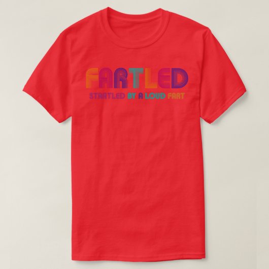 Retro Fartled T-shirt (Design voorkant)