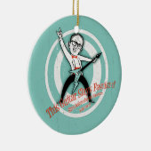 Retro fascisme-laag keramisch ornament (Rechts)