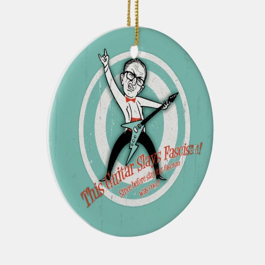 Retro fascisme-laag keramisch ornament (Rechts)