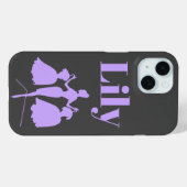  Retro Fashiion Silhouette Case-Mate iPhone Case (Achterkant (horizontaal))