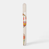 Retro Fashion Glamor Model with Monogram iPhone 16 Hoesje (Linkerkant)