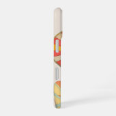 Retro Fashion Glamor Model with Monogram iPhone 16 Hoesje (Rechterkant)