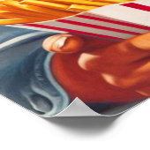 Retro Fast Food Pin-up Poster (Hoek)