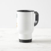 Retro Fast Fords Travel Mug Reisbeker (Voorkant rechts)