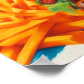 Retro Fastfood Koppel Poster (Hoek)