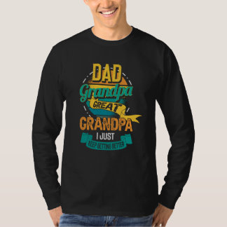 Retro Father's day saying for your Daddy and grand T-shirt