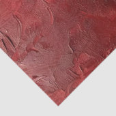 Retro faux gouden Victoriaans ornamenten bordeauxr Tissuepapier (Detail)