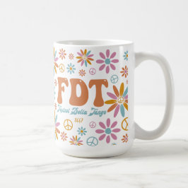 Retro FDT Foxtrot Delta Tango Koffiemok