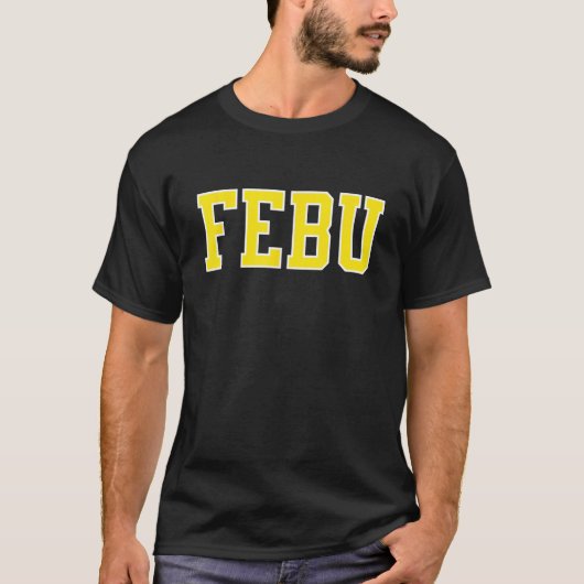Retro FEBU Oregon T-shirt (Voorkant)