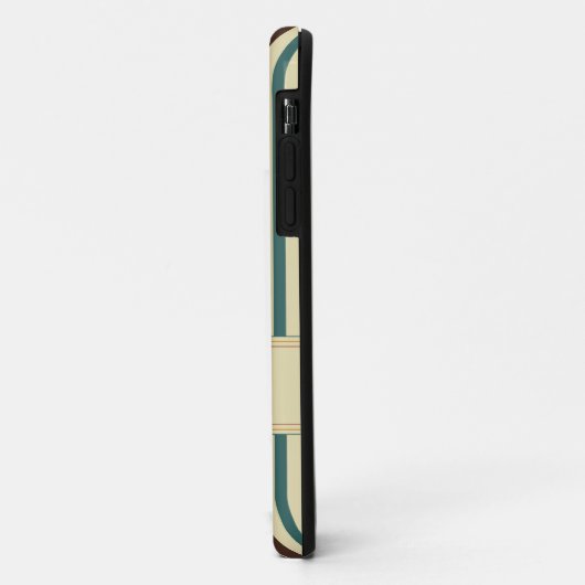 Retro Feel strepen Case-Mate iPhone Case (Achterkant/links)