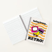 Retro Feeling Groovy Notitieboek (Binnen)