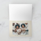 Retro Feestbos Feestdagen Kaart (Binnen)