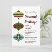 Retro-feestdag | Eerste kerstversiering Kaart (Staand voorkant)