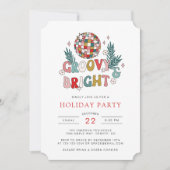 Retro-feestdag Kaart (Voorkant)