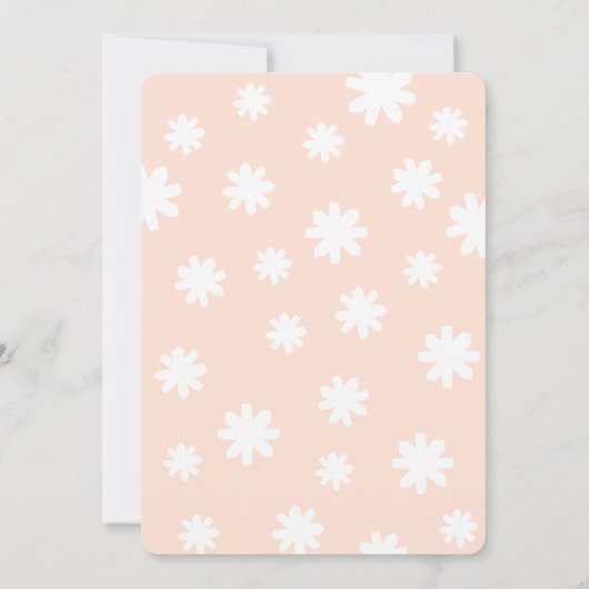 Retro feestelijke feestvreugde kaart (Achterkant)