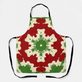 Retro Feestelijke Mandala Schort (Voorkant)