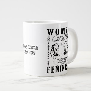 Retro Feministische Humor mokken