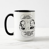 Retro Feministische Humor mokken (Links)