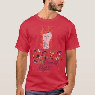 Retro Feministische meisjes willen alleen maar fun T-shirt