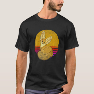 Retro Fennec Fox Cute Foxes T-shirt