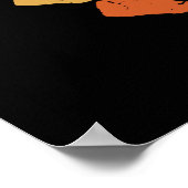 Retro Field Hockey Game Player, Field Hockey Sport Poster (Hoek)