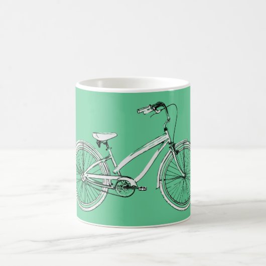 retro fiets koffiemok (Center)