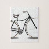 Retro fiets legpuzzel (Verticaal)