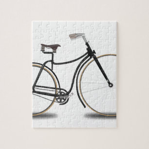 Retro fiets legpuzzel